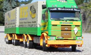 : Scania R142H Motorwagen mit Anhänger