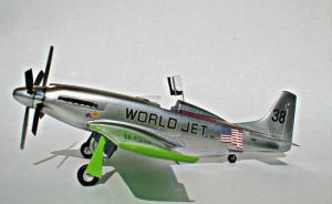 Race Mustang P-51 #38 "World Jet"