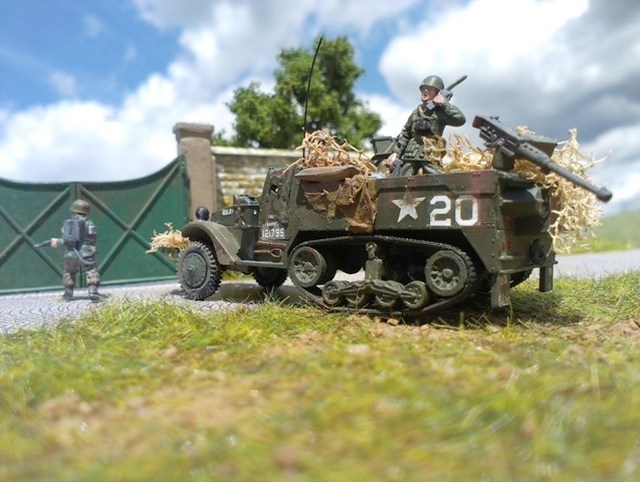 M3 Halftrack im Seitenprofil