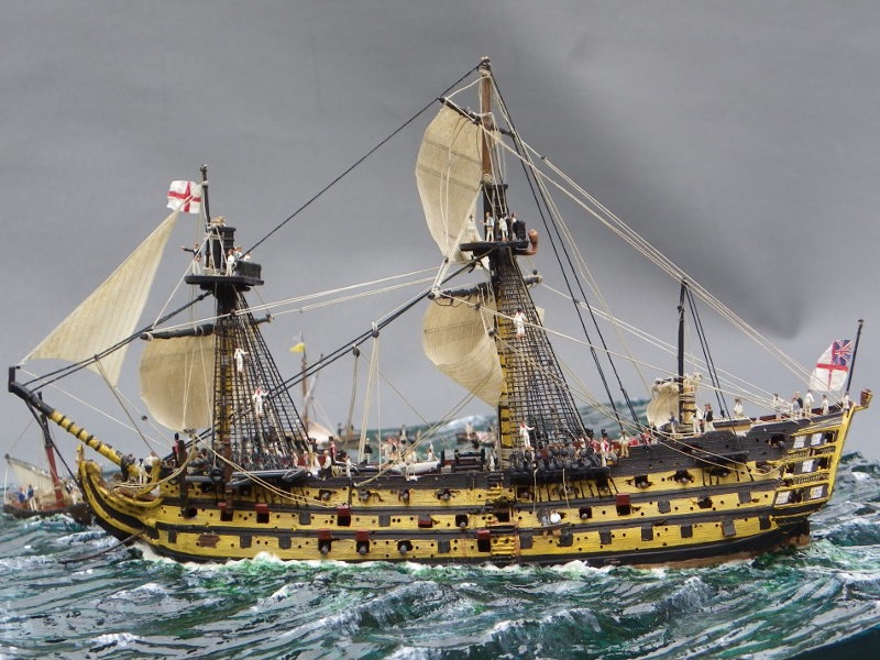 HMS Victory & HMS Neptune