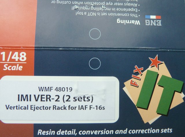 Wingman Models - IMI VER 2 - Vertical Ejector Rack for IAF F-16s