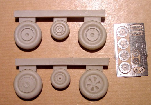 CMK - MiG-21 PFM/MF/bis, wheel set