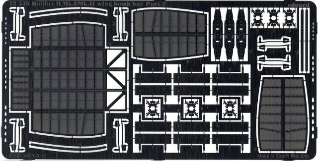 Eduard Ätzteile - Halifax B Mk.I/Mk.II wing bomb bay