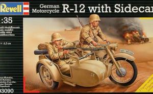 German Motorcycle R-12 with Sidecar