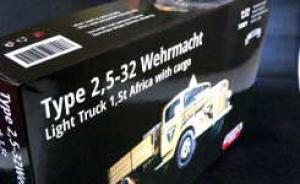 Type 2,5-32 Wehrmacht Light Truck 1,5t Africa with cargo