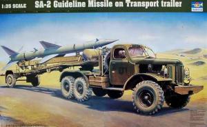 : SA-2 Guideline Missile on Transport trailer