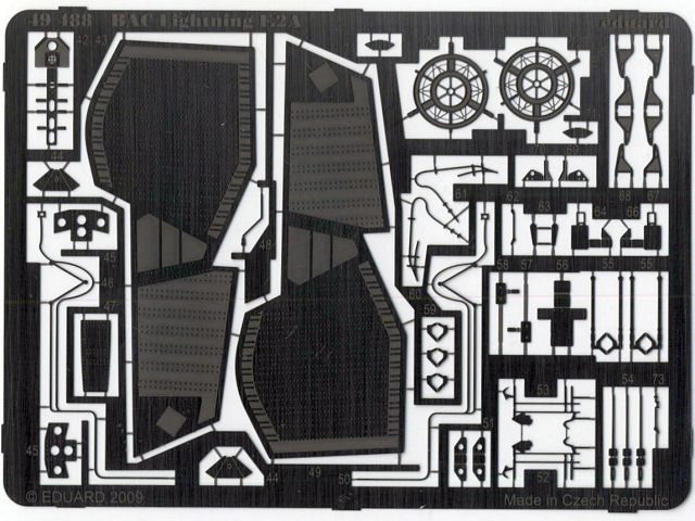 Eduard Ätzteile - BAC Lightning F.2A Self Adhesive
