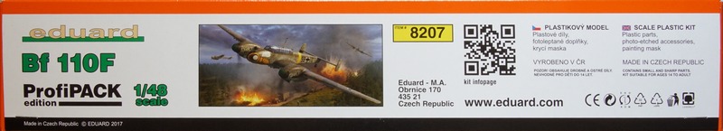 Eduard Bausätze - Bf 110F ProfiPack