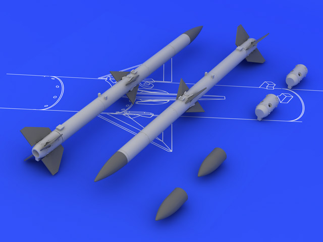 Die scharfen Raketen (Foto: Eduard)