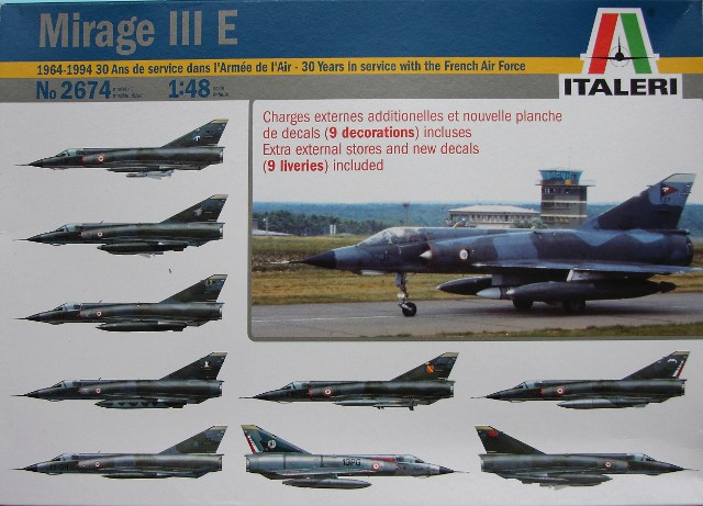 Italeri - Dassault Mirage IIIE