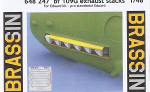 : Bf 109G exhaust stacks