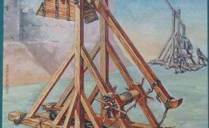 Bausatz: Belagerungsmaschine "Trebuchet"