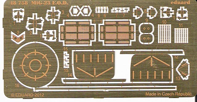 Eduard Ätzteile - MiG-23 F.O.D.