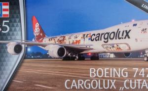 : Boeing 747-8F Cargolux Cutaway Limited Edition