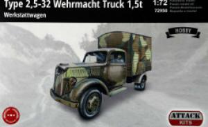 Type 2,5-32 Wehrmacht Truck 1,5t Werkstattwagen