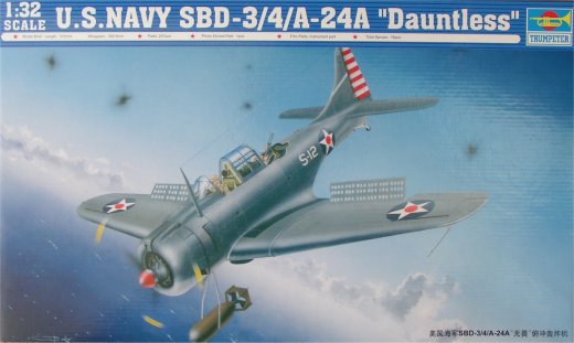 Trumpeter - SBD-3/4 Dauntless