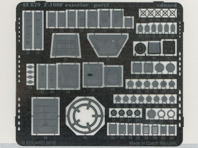 Eduard Ätzteile - F-100F exterior