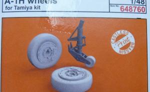 A-1H wheels for Tamiya kit Brassin