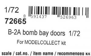 Detailset: B-2A bomb bay doors