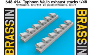 Detailset: Typhoon Mk.Ib exhaust stacks