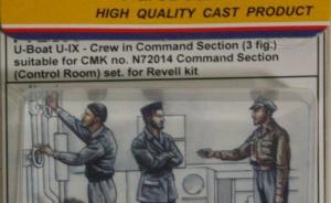 : U-Boat U-IX Crew in Command Section