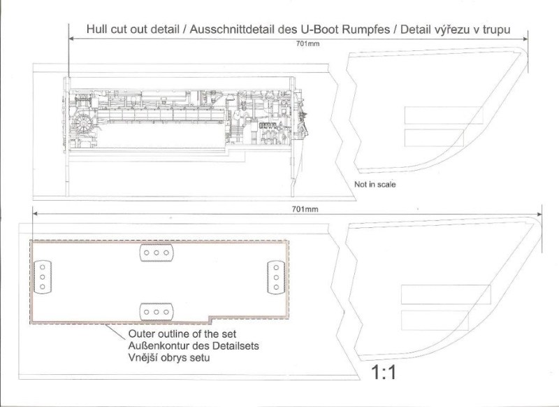 CMK - U-Boot typ IXC Diesel Engine Section