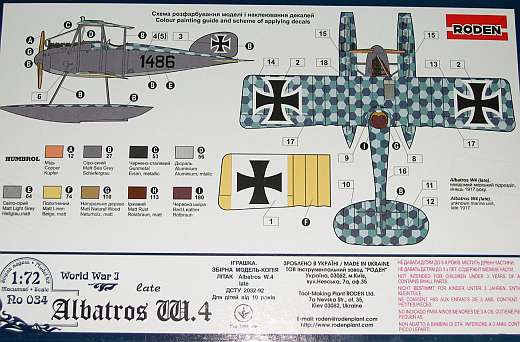 Roden - Albatros W.4