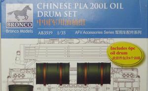 : Chinese PLA 200L Oil Drum Set