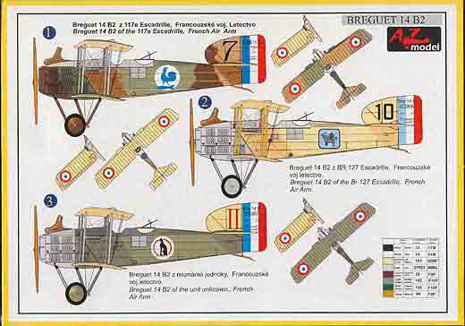 AZ model - Breguet Bre-14B2