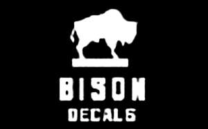Logo Bison Decals