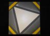 Schritt 4 - Diorama Grundplatte 1:72 - triangle helipad - gelb und weiss
