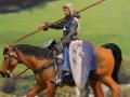 Eine Ritterfigur zu Pferd (90 mm Andrea Miniatures)