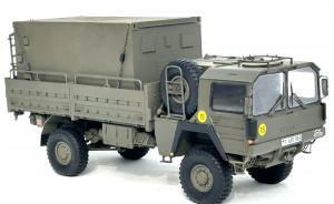 Galerie: Lkw 5t mil glw MAN Typ 461 (Pritsche, mit Winde) mit einer FM-Kabine vom Typ 2