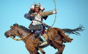 : Samuraibogenschütze zu Pferd