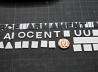 Buchstaben aus Polystyrol