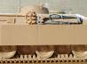 Kleiner schwerer Panzer flach