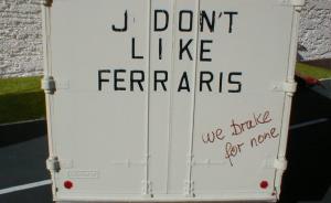 Galerie: I don´t like Ferraris