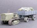 ChTZ S-65 mit deutschem 5 Tonnen Einheitsanhänger (1:72 verschiedene Hersteller)