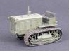 Russian ChTZ S-65 Tractor mit German 5 Tonnen Einheitsanhänger