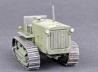 Russian ChTZ S-65 Tractor mit German 5 Tonnen Einheitsanhänger