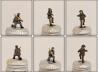 Blick auf die hervorragend detaillierten 1:72 Figuren, die von Hand mit matten Revell Farben bemalt wurden