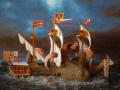 Spanische Galeone (1:450 Revell)