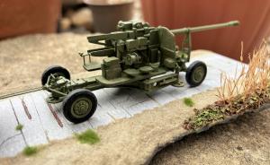 100 mm Flak KS-19 (1:87 Eigenbau)