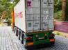 Tecnokar Containertrailer mit 20ft. Container