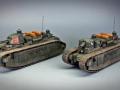 Char FCM 2C & Char FCM 2C bis (1:72 Modelltrans)