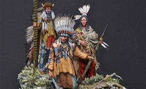 Plains-Indianer (75mm verschiedene Hersteller)