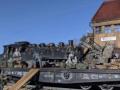 Schwerer Plattformwagen Typ SSYMS 80 (1:72 Modelcollect)