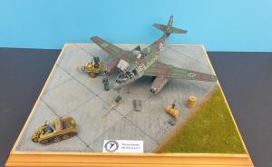 Me 262 im Diorama