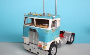 : White-Freightliner Single Drive Cabover