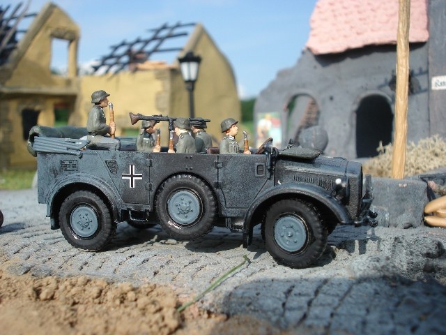 Schwerer Einheitswagen Horch Typ 40 mit Flak 38